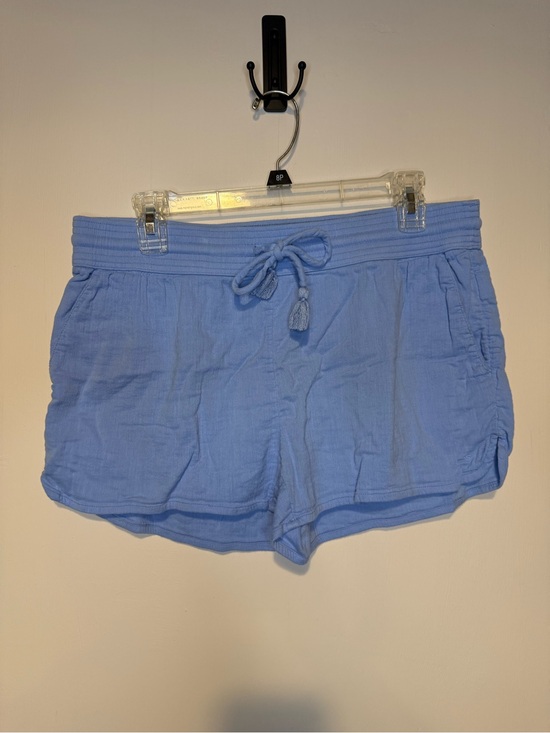 Vineyard Vines Pants - VINEYARD VINES Bright Blue Gauze Pull On Shorts Drawstring Cotton 2.5” M Pockets